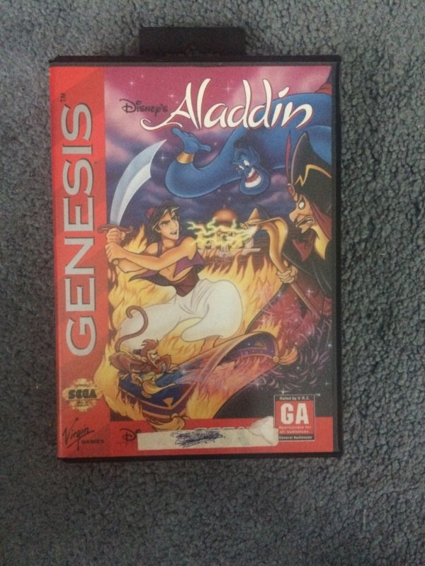 Sega Genesis ‘Aladdin’ Game: $255