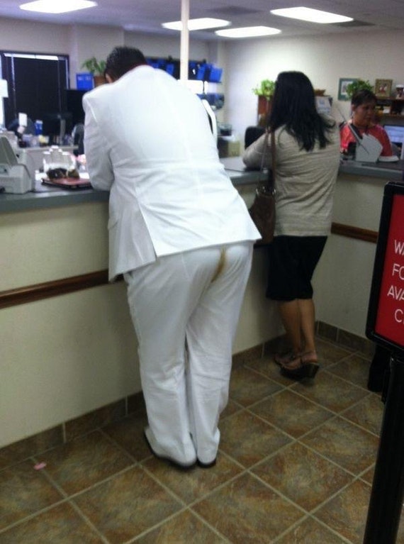 white suit funny