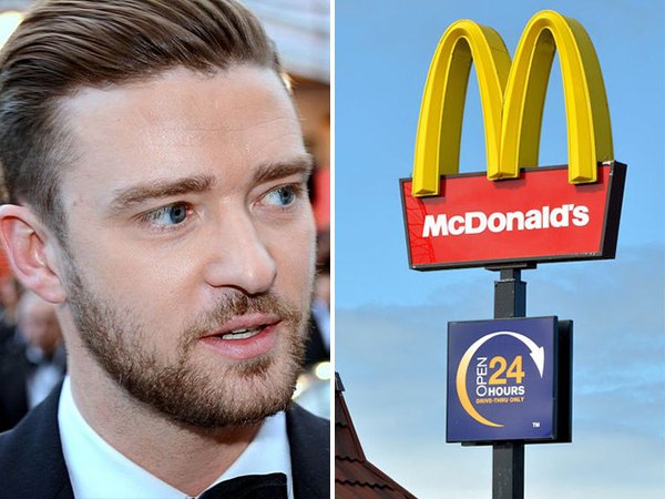 Justin Timberlake was the original singer of McDonald’s “I’m lovin’ it”.