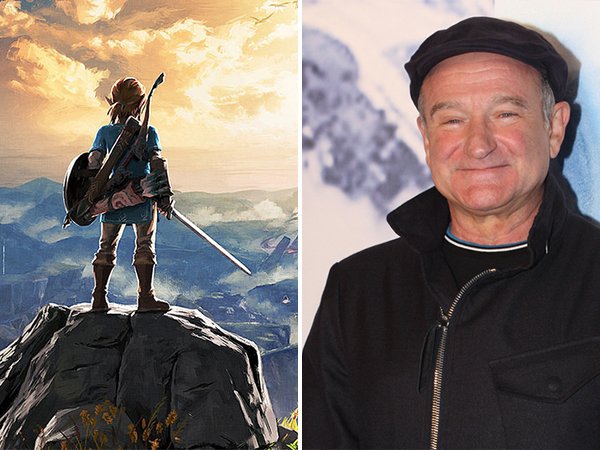 Robin Williams named his daughter Zelda because he loved ‘The Legend of Zelda’.