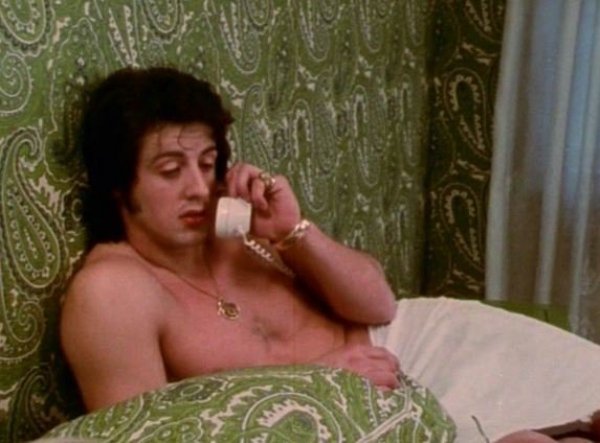 Sylvester Stallone’s first film was a porno called ‘The Party at Kitty and Stud’s”.