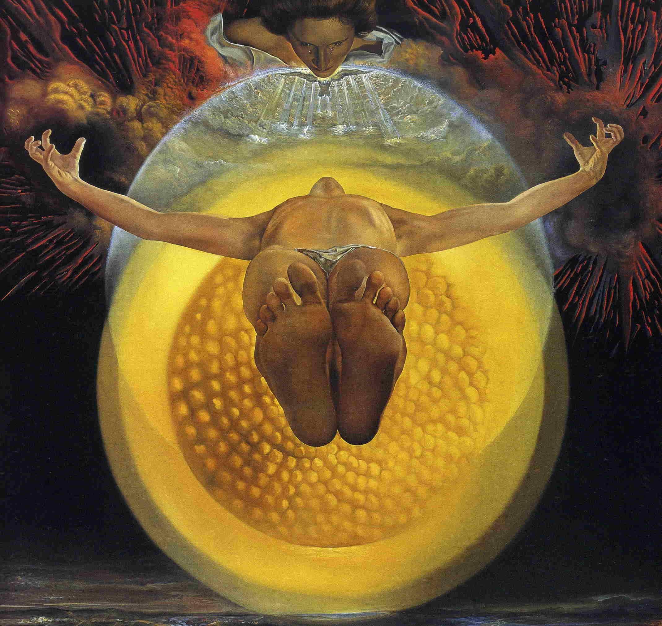 The Ascension of Christ, painting by Salvador Dali, 1958