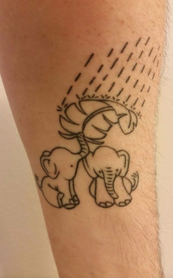 “Tattoo To Support My Wife’s Fight With Depression.”
