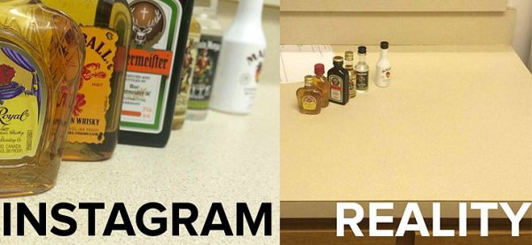 instagram vs reality drink - ya Nwnisky Instagram Reality