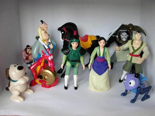 mulan mcdonalds toys