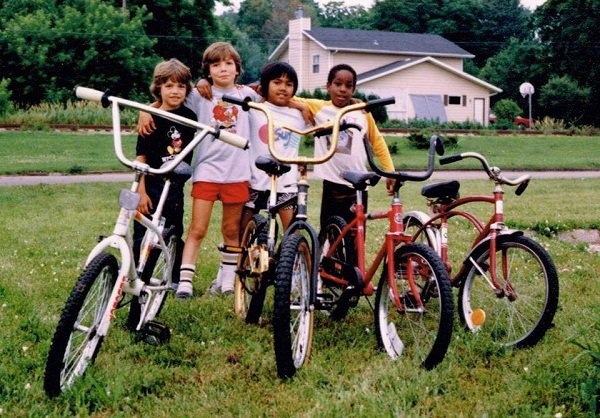 80's bicycle crew