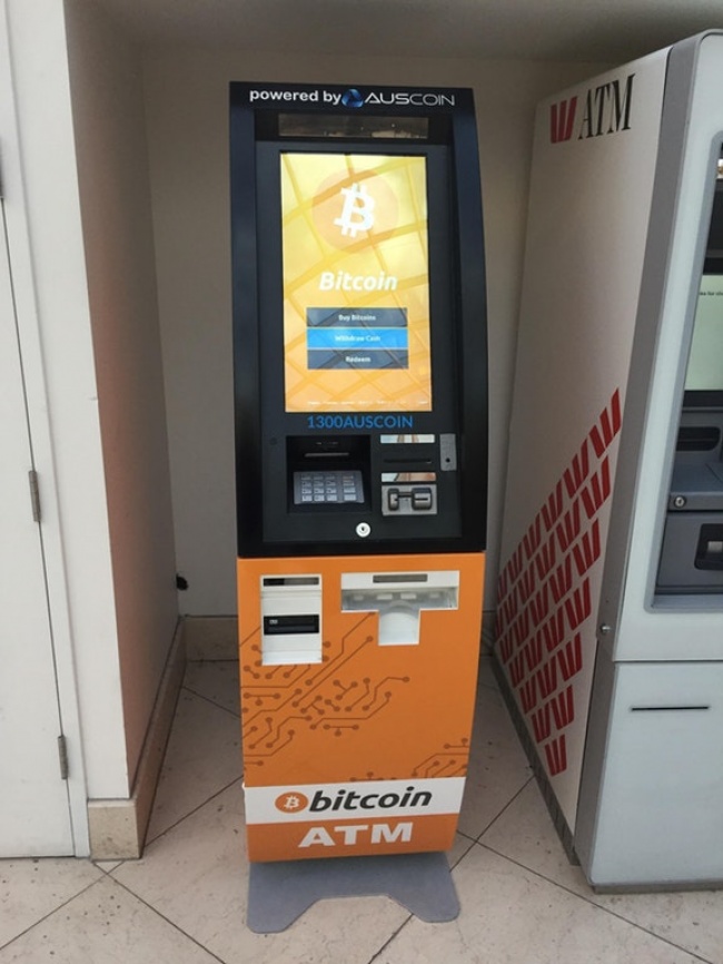 This is a bitcoin ATM.