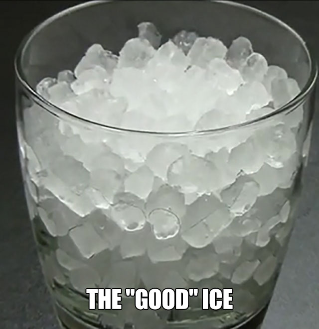 nugget ice - The "Good" Ice