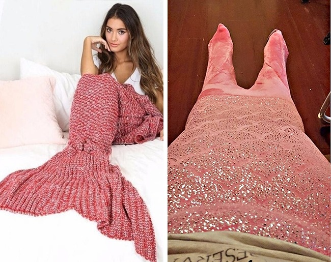 adult mermaid blanket - Iser