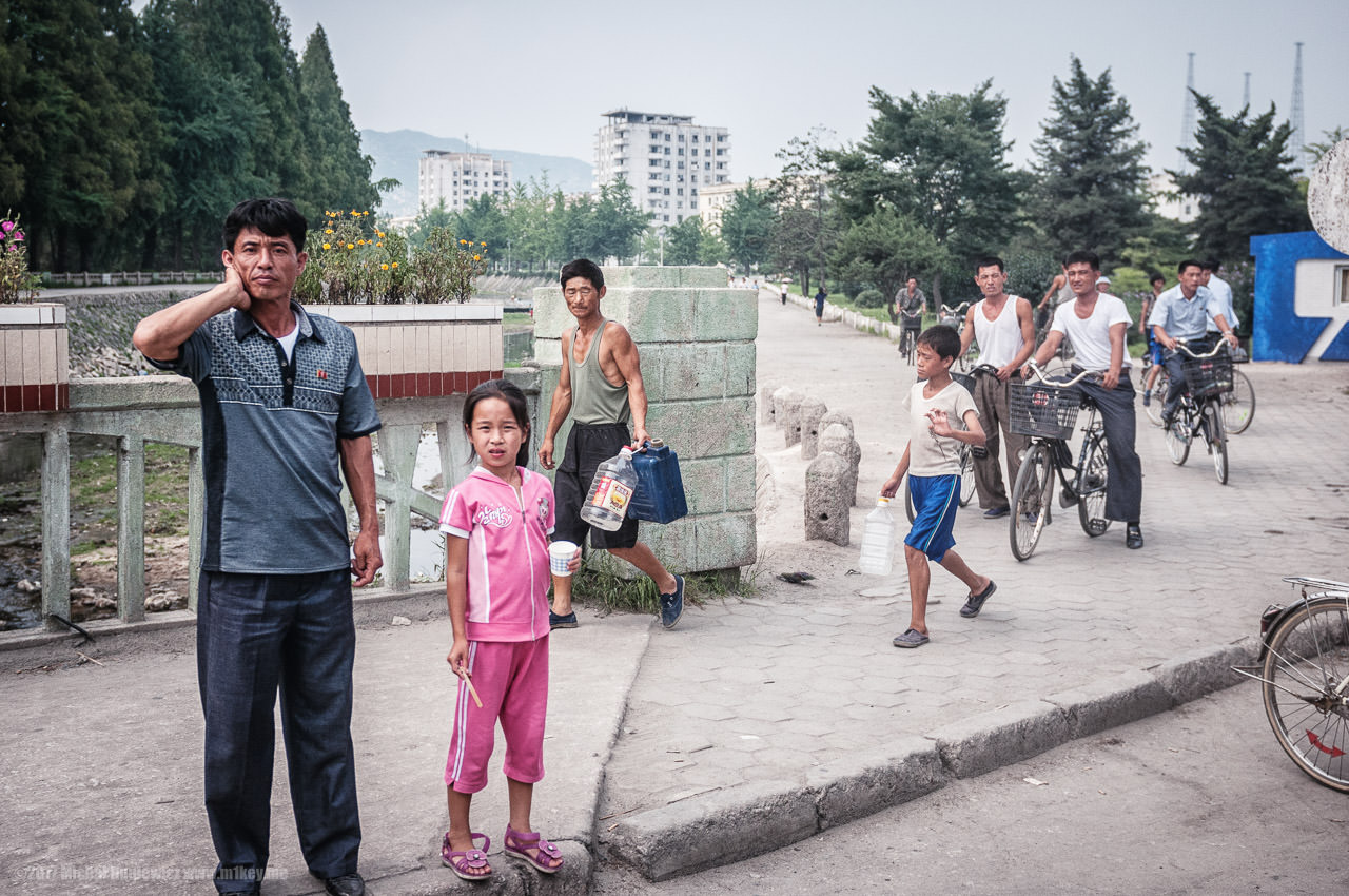 Most people only visiting Pyongyang, but I had an opportunity to see other places, too. Here's Kaesong.