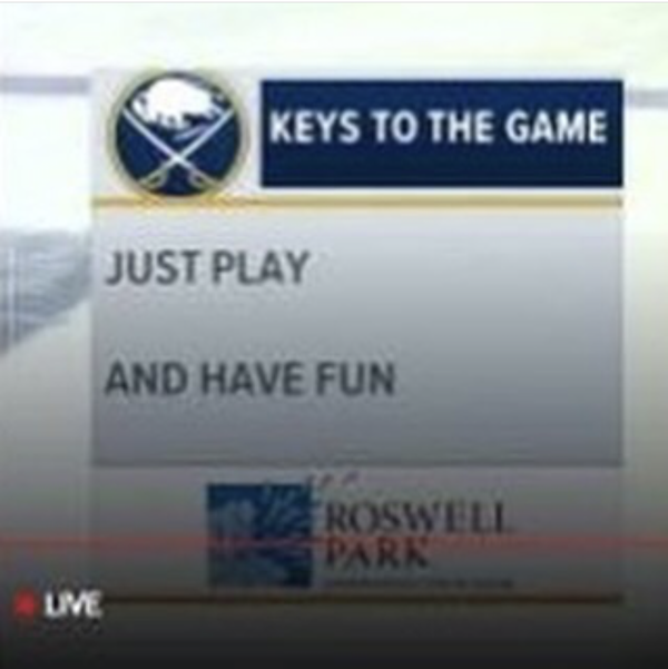 buffalo sabres - Keys To The Game Just Play And Have Fun Roswell Uve