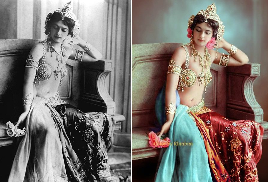 Mata Hari in 1900.