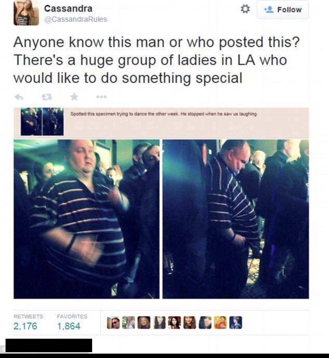 After the post gained some traction on the internet, a concerned twitter user reached out to try and track the man down.