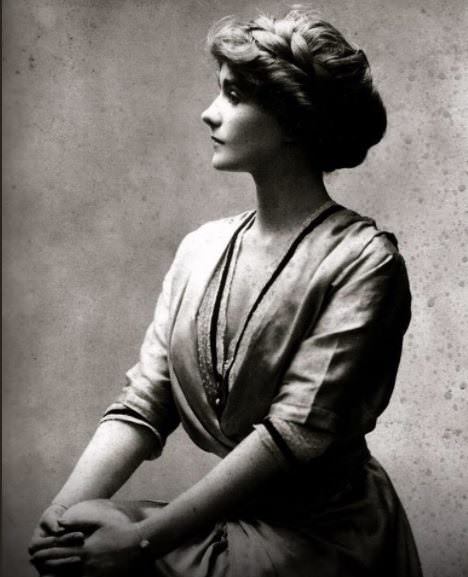 Portrait of a young Gabrielle ''Coco'' Chanel in 1910.