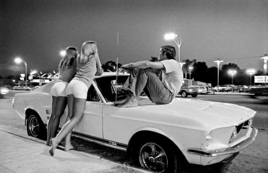 Van Nuys Boulevard, Los Angeles, California, 1972.