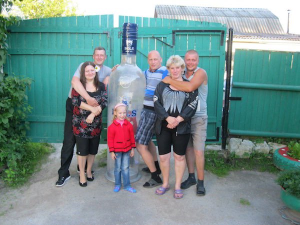 typical russian family