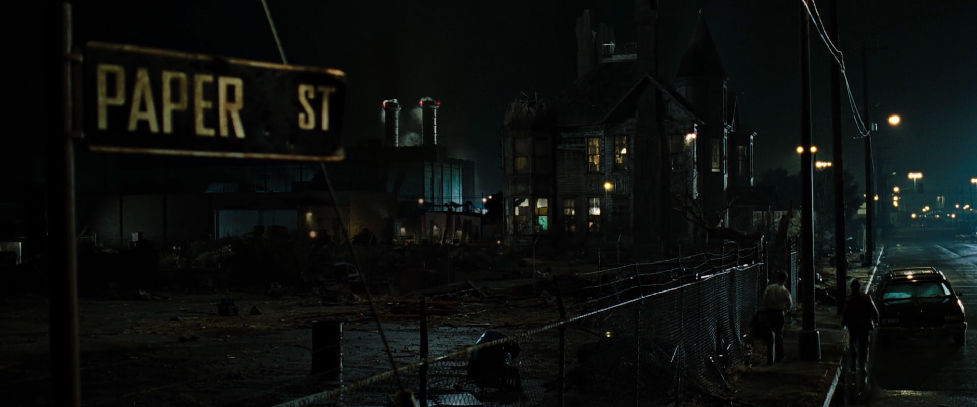 In Fight Club, Tyler Durden lives on Paper Street. A “paper street” is defined as a road or street that appears on maps but does not exist in reality.