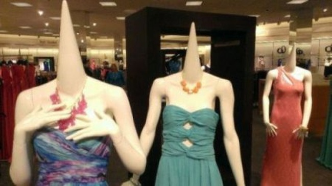 cone head mannequin