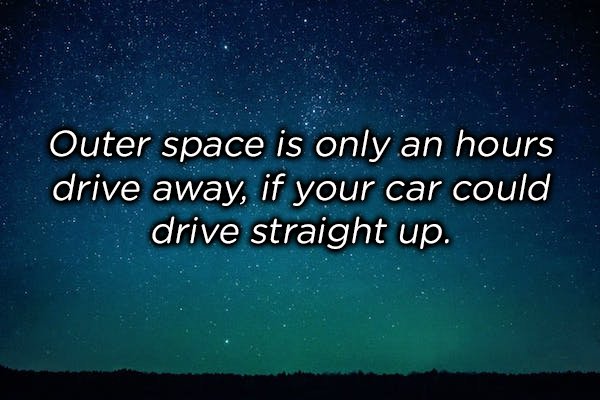 20 mind-blowing facts in one sentence