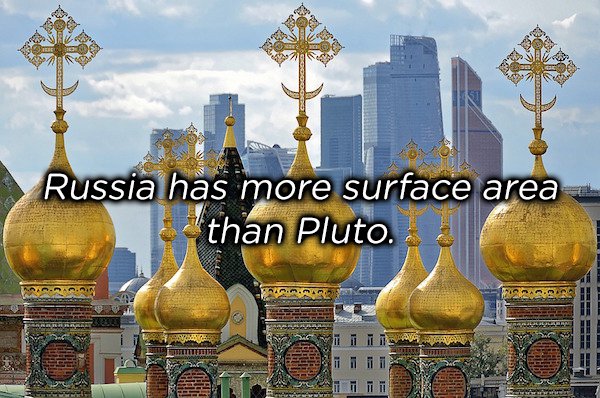 20 mind-blowing facts in one sentence