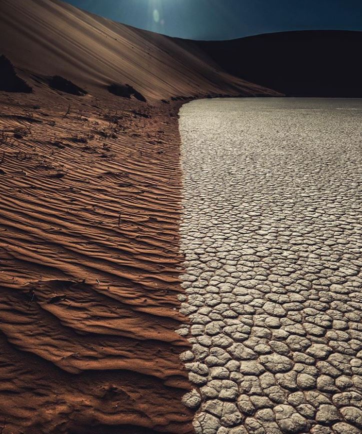 dried out sand