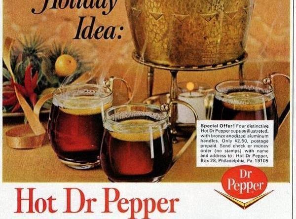 hot dr pepper recipe - Wwwuy Idea Special Offer! Four distinctive Hot Dr Pepper cups as illustrated, with bronze anodized aluminum handies. Only $2.50. postage prepaid. Send check or money order no stamps with namo and address to Hot Dr Pepper Box 28, Phi