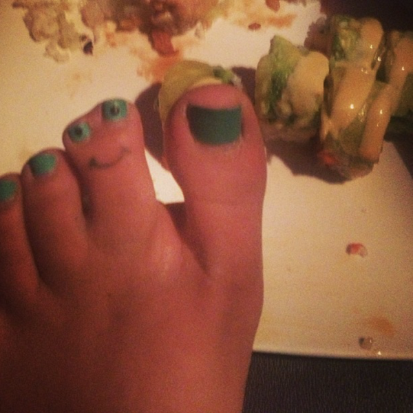 deformed toe