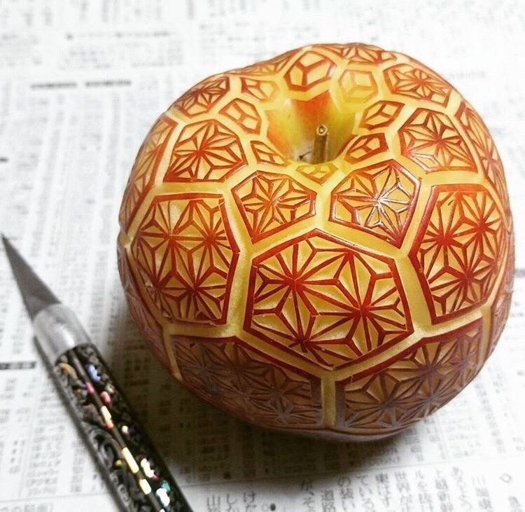 food art carving