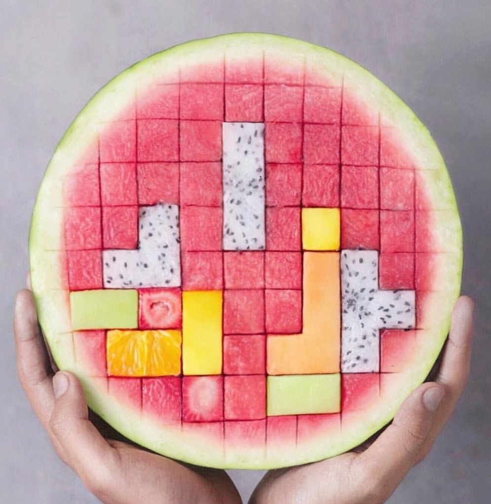fruit tetris