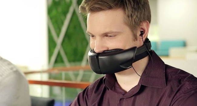 A device to ensure that your phone conversations are heard by no one.