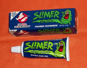 slimer toothpaste - Sumer 79 Thereal Cristbusters Aluoride Toothpaste Metus Ciner Sumer 79 Fluoride Tootste Budale Gum Gcl