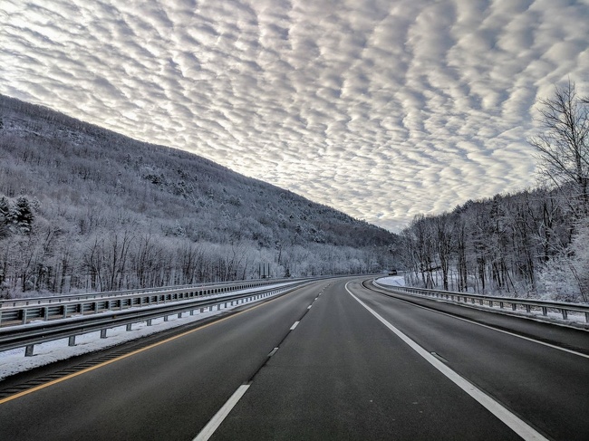 “My drive into work this morning.”