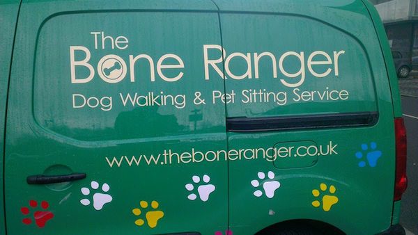 commercial vehicle - The Bone Ranger Dog Walking & Peet Sitting Service