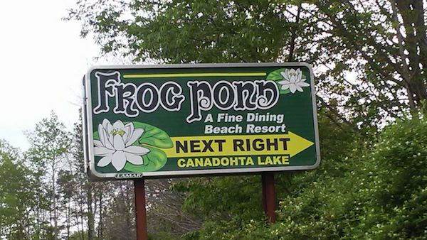 nature reserve - Frog Pond A Fine Dining Beach Resort Next Right Canadohta Lake