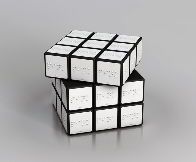 A Rubik’s cube for the blind.