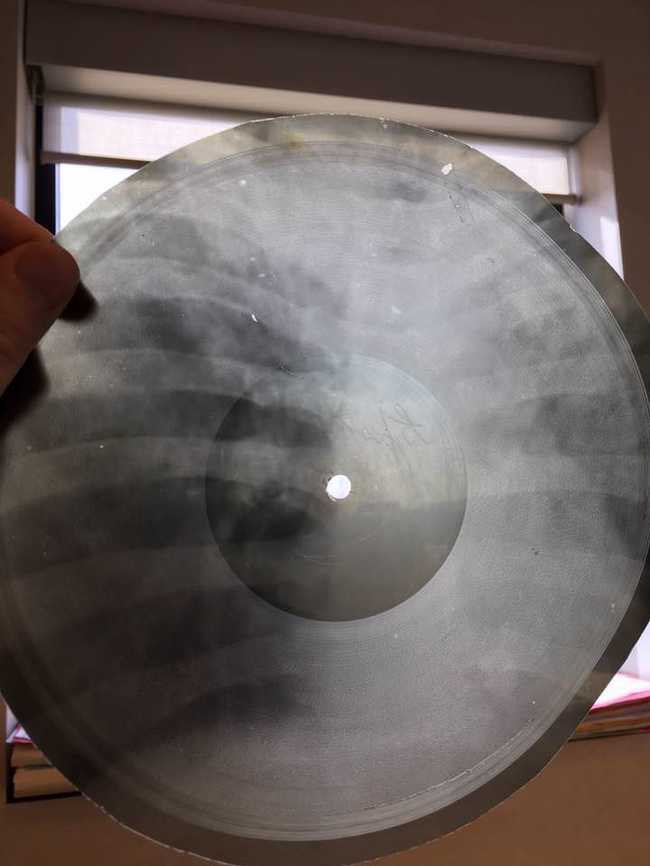 X-rays were used to record music.