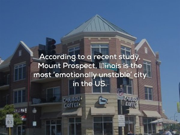 mixed use - According to a recent study, Mount Prospect, Illinois is the most 'emotionally unstable city in the Us. Collabou Cariboue Coffee E Coffe 83