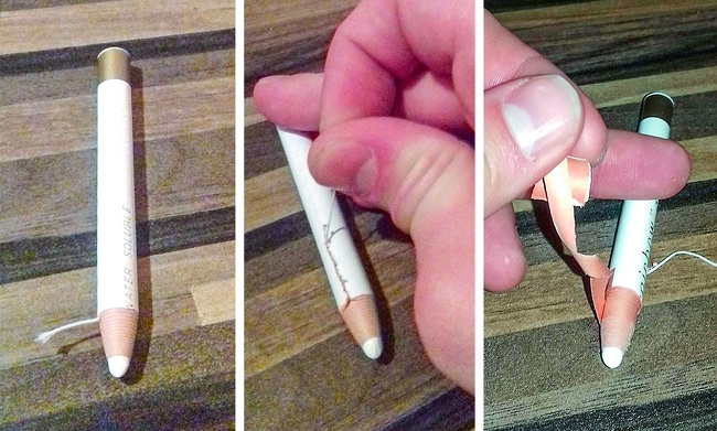 A pencil you don’t have to sharpen.