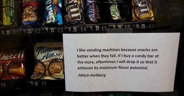 26 vending machines causing havoc