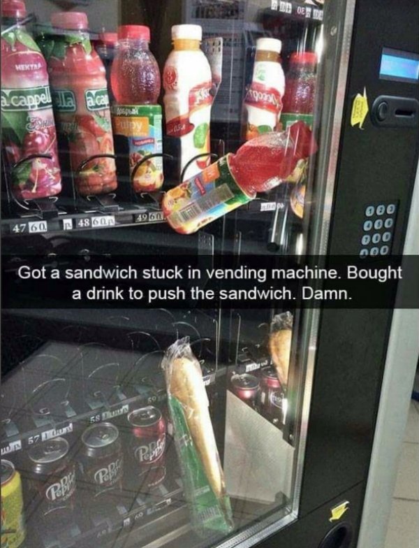 26 vending machines causing havoc