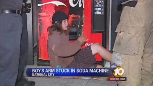 26 vending machines causing havoc