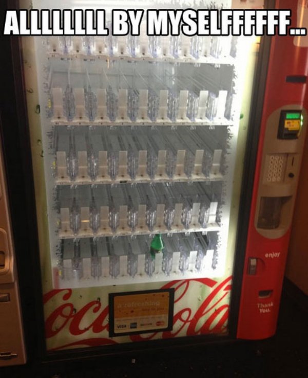 26 vending machines causing havoc