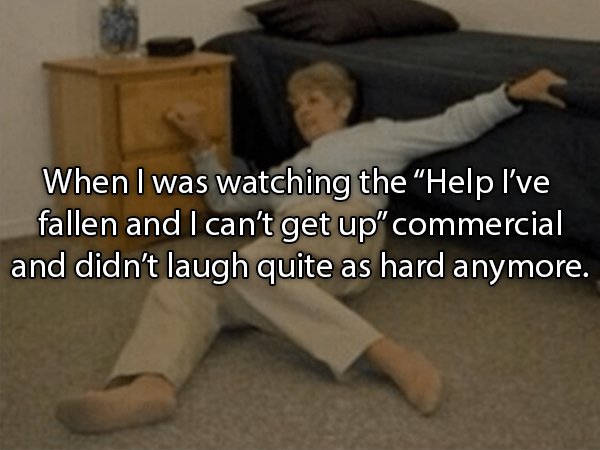 27 moments people knew they were getting old