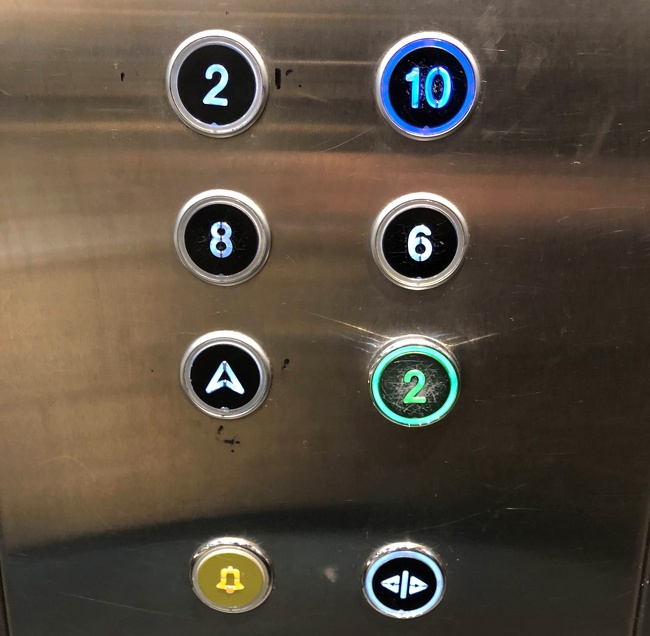 “I have to use this elevator almost every day and I die a little inside each time.”