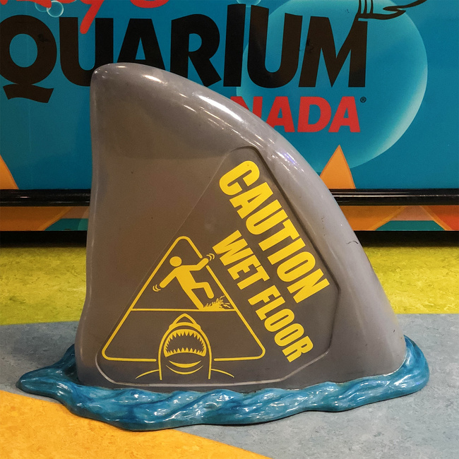 personal protective equipment - Da Quarium Caution Wet Floor