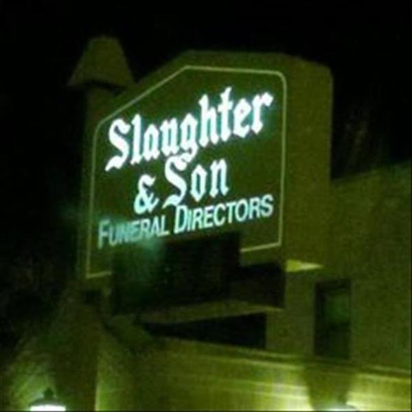 funny funeral home names - Slaughter Funeral Directors