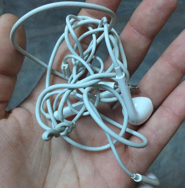 “I have accidentally washed my earphones and you know what? They still work!”