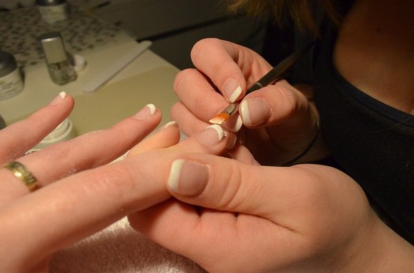 The lunule is the small, white, crescent tips of your fingernails.