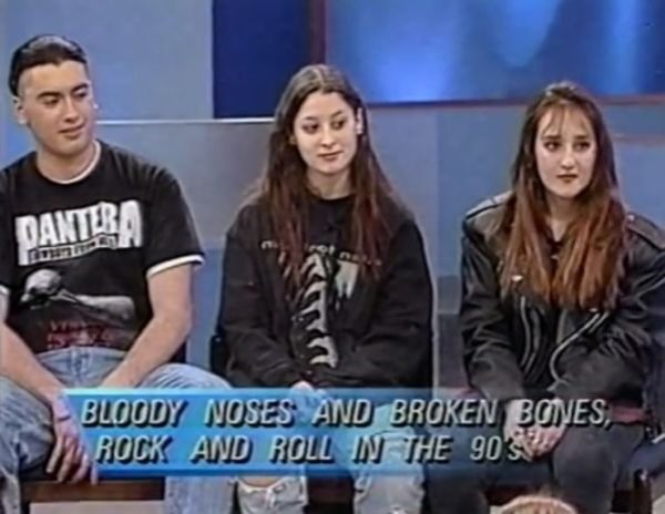 goth kids on talk shows - Pantera Bloody Noses And Broken Bones, Rock And Roll N The 90'S