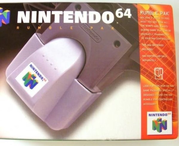 n64 - Fs Nintendo 64 Rumble Pak See How To Feel What You All Rumble Dugme Pater Instantly Transmite 16 Your Controller Tw N Alla Batteries Octed 464 Controller Sud Separately Nintendo Lookfurthe Conny Na Omeproaudpecially Designed To Use The Na Umele Par…